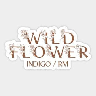 Wild Flower Sticker